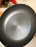 九阳平底锅煎锅无涂层铁锅煎蛋牛排烤盘早餐真不锈不粘加厚家用燃气 【东方极铁】+赠玻璃盖 28cm 实拍图