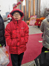 雅鹿亲子装儿童羽绒服男童女童2026新款大童洋气冬季加厚外套亲子冬装 红色 160 cm成人可穿 实拍图