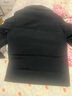 鸭鸭（YAYA）鹅绒羽绒服男短款绵羊毛领翻领冬季保暖新款中老年外套25109YYA 实拍图