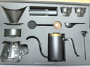 MAVO手冲咖啡壶套装礼盒  手冲壶磨豆机分享壶滤杯礼品 2号咖啡礼盒2.0曜岩黑 实拍图