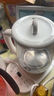 九阳（Joyoung）养生壶 1.5L煮茶器电水壶烧水壶电热水壶开水壶 保温煮茶壶玻璃电茶壶话花茶壶WY125 【炖煮双全】11档温度调节+12功能菜单 1.5L 实拍图