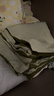 MIDO HOUSE铭都床上四件套纯棉60支水洗棉床单 海沫绿配竹簧绿 1.8m床笠款 实拍图