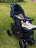 好孩子（gb）C400 婴儿车可坐可躺双向遛娃高景观易折叠宝宝婴儿推车 藏青 实拍图
