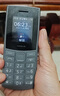 NOKIA新105 4G 全网通移动联通电信 老人老年按键直板学生儿童备用戒网手机 双卡双待  黑色 实拍图