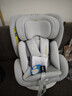瑞贝乐（reebaby）天鹅plus儿童安全座椅汽车用360度旋转0-12岁婴儿车载宝宝C-NCAP 天鹅plus-科里灰【C-NCAP选型】 实拍图
