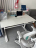 黑白调儿童A2学习桌书桌儿童桌椅实木升降桌子写字桌电脑桌进口橡胶木1.2m 实拍图