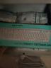 罗技（Logitech）MK295 键鼠套装 无线键鼠套装 办公键鼠套装 轻音键鼠套装 全尺寸 带无线2.4G接收器 白 实拍图