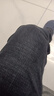 罗蒙（ROMON）男士牛仔裤男秋冬商务休闲裤男弹力直筒男裤厚款深档直筒长裤高腰 深蓝+浅蓝【春秋】 厚款 32 【腰围2尺5建议125-135斤】 实拍图