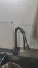 四季沐歌厨房水龙头抽拉式枪灰色冷热不锈钢小蛮腰三功能洗菜盆水槽水龙头 实拍图
