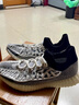 阿迪达斯YEEZY350条纹斑马椰子男女休闲鞋IG9608 43 实拍图