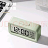 得力(deli)多功能电子闹钟 学生背光电子钟床头钟时钟时间管理温度计开学升学季儿童礼物 绿色LE103 实拍图