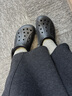 卡骆驰（CROCS）贝雅克骆格保暖拖鞋|205969 黑色-060 39(240mm)  实拍图