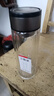 【京东物流配送】高硼硅双层玻璃杯大容量泡茶杯水杯子茶水分离杯 【活动】350ml1只 实拍图