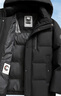 雪中飞鹅绒羽绒服男士短款脱卸帽加厚保暖休闲商务秋冬外套男装170 实拍图