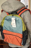 SHUKIKU儿童书包小学生书包户外旅游男女生大容量休闲背包双肩包橙红L码 实拍图