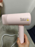 米家小米电吹风机 负离子便携可折叠大风力速干H101家用宿舍学生风筒 出行必备生日礼物推荐 粉色 实拍图