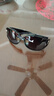 亿眸 新款女士全框防晒太阳镜女款开车墨镜防紫外线眼镜 黑色款(偏光） 实拍图