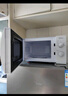 美的（Midea）快捷微波炉 家用小型 360°转盘加热 旋钮操控 易洁内胆（M1-L213B） 实拍图