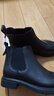森达切尔西靴女款冬季经典简约休闲户外短靴ZTE03DD4 黑色 39 实拍图