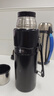 膳魔师（THERMOS）保温壶2000ml大容量高真空不锈钢户外旅行保冷保温瓶SK-2020 蓝色 实拍图