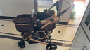 贝丽可（belecoo）婴儿推车高景观 可坐可平躺避震折叠双向BB宝宝轻便手推童车 可推杆换向-奢华二代莱卡色+大礼包 实拍图