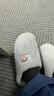 大嘴猴（Paul Frank）棉拖鞋男情侣时尚简约厚底家居保暖冬季拖鞋PF6661灰色280 实拍图