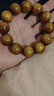 月印百川 金丝楠木手串老料高密度水波纹佛珠手链约20mm 实拍图