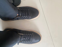 百丽潮搭休闲2025男牛皮压花套脚百搭板鞋A1468AM5 黑色-单里2 42 实拍图