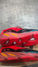 阿迪达斯新年红yeezy700火焰椰子男女休闲鞋HQ6979 UK8.5码42.5码 实拍图