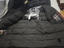 京东京造【进口极寒95鹅绒服】羽绒服男外套女冬季新款中长款 曜石黑 XL 实拍图