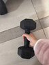 艾美仕（AiMeiShi）哑铃男士健身家用器材女练臂肌一对六角包胶亚玲环保套装组合学生 2.5KG 一只 实拍图