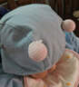尼多熊婴儿帽子秋冬保暖加绒胎帽儿童帽子婴幼儿6-12月初生宝宝囟门帽 实拍图