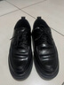 百丽通勤商务皮鞋2025男牛皮褶皱增高休闲鞋A1373AM4 黑色2  40 实拍图