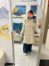 美力城羽绒服女时尚超轻泡芙鹅绒服长款外套女加厚上衣女6051 黑色 S 实拍图