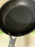 三禾0涂层微纳不粘煎锅平底锅无涂层平底煎锅煎蛋锅26cm黛蓝青LJ26S12 实拍图