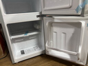 HYUNDAI（韩国现代）小冰箱迷你小型家用冷藏冷冻宿舍出租房办公室双开门二门电冰箱节能省电 58L银【日销过百+租房必备】 实拍图