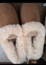 UGG秋季女士舒适茸茸毛鞋领厚底圆头休闲懒人毛毛鞋 1166733 CHE | 栗色 39 鞋款偏小，建议拍大一码 实拍图