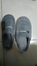 【福利价】小熊小兔棉拖秋冬季情侣保暖学生男拖鞋女居家棉拖鞋 小熊小兔棉拖-灰色 40-41 适合39-40 实拍图