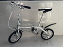 大行（DAHON） 412折叠自行车14英寸单速超轻迷你铝合金学生成人单车BYA412 银色 晒单实拍图