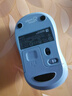 罗技（Logitech）M221 轻音鼠标 无线鼠标 办公鼠标 对称鼠标 带无线微型接收器 雾霭蓝 实拍图