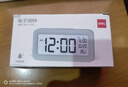 得力（deli）儿童节礼物多功能背光电子闹钟儿童智能钟学生专用起床神器开学必备 白LE103开学必备礼物开学季 实拍图