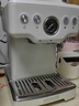 柏翠(petrus)【政府补贴】咖啡机意式浓缩家用小型半自动蒸汽打奶泡PE3833 海盐小方 实拍图