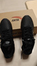 安踏男鞋运动棉鞋男秋冬季加厚皮面防水高帮加绒保暖运动鞋跑步鞋男子 【推荐加绒保暖皮面防水-橡胶大底防滑】黑 39 （6.5码） 实拍图