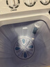 小鸭【官方店】半自动洗衣机迷你小型波轮大容量租房宿舍家用双桶双缸分区脱水甩干老式强力去污 18.5KG【洗12+脱6.5+强劲电机全国联保】 实拍图