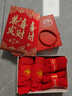 浪莎本命年大红内裤女抗菌棉马年生肖结婚三角短裤女士内裤袜子礼盒装 实拍图