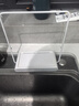 ecoco毛巾架免打孔卫生间浴室吸盘挂架浴巾架子北欧简约创意单杆置物杆 长款灰色 46.5cm 实拍图
