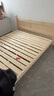 零树实木床主卧双人床卧室家具单人床出租房床 包安装 1.5m*2m GS-04 实拍图