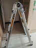 镁多力（midoli）伸缩梯人字梯楼梯多功能工程家用梯梯子登高梯铝合金折叠梯大巨人 大巨人五步多功能梯 *1 实拍图