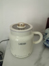 JIEXG养生壶 热牛奶杯 养生杯 煮茶花茶银耳静音 热牛奶神器烧水壶办公室烧水杯 热奶杯 0.8L 【升级容量】多功能炖煮 实拍图