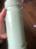 希乐（cille）保温杯316不锈钢大容量水杯男女士户外便携杯子硅胶杯垫绿色830ml 实拍图